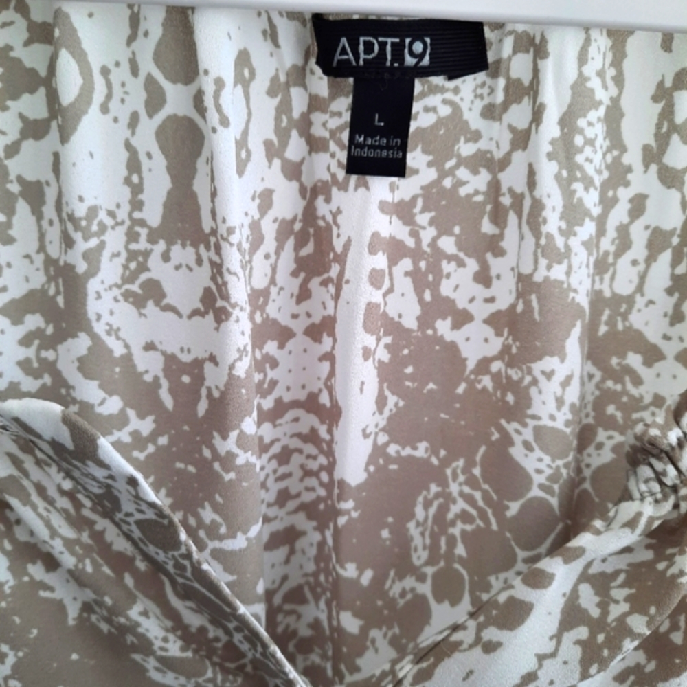 Apt 9 Henley Peasant blouse - Picture 6 of 11